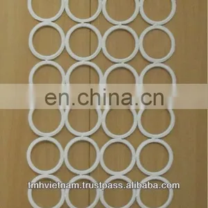 Cream pp Yarn Crochet Scarf Hanger thumbnail-1