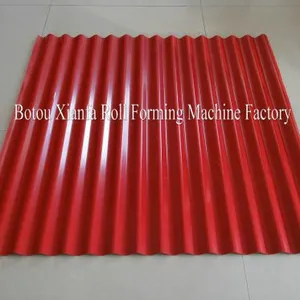 Quality Assured Colored Single Deck Corrugated Roof Board Construction Machinery thumbnail-5