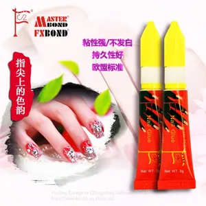 FC2 3g Professional Gel Adhesive Nail Glue With Bonding Diamond thumbnail-1
