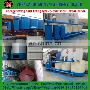 Top Quality Charcoal Carbonization Furnace/stove/oven //the Best Quality Hoist Loading Gas Flow Carbonization thumbnail-2