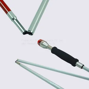 Folding Flash Alarm Function Aluminum Walking Cane/ Walking Stick for the Blind thumbnail-2
