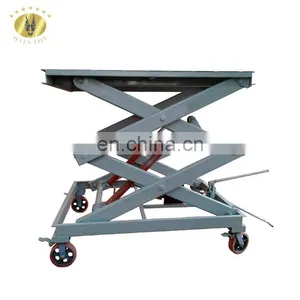 7LSJY Shandong SevenLift Used Aerial Work Platform Rental Small Safety Siccor Lift thumbnail-2
