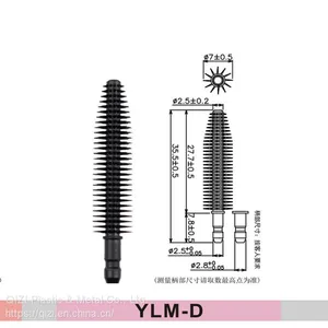 4d Fiber Lash Disposable Silicone Plastic Black Eyebrow Mascara Facial Private Label Tube Brush Wands Bottle Packaging de Soldar Buceo Waterproof With Cap for Eyelash Extensions thumbnail-4