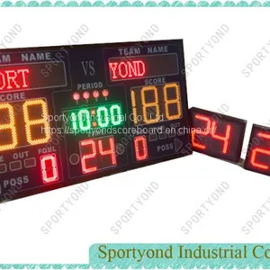 China Electronic Basketball Scoreboard and Shot Clock Supplier thumbnail-1