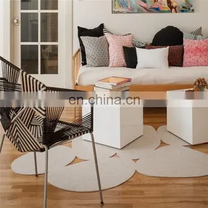 Eco Friendly Boho Cut Out Modern Design Contemporary Bedroom Rug thumbnail-2