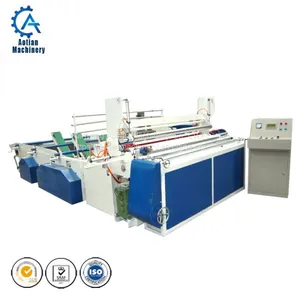 1575 Toilet Paper Rewinding Machine Frame Type Paper Rewinding Machine Paper Mill thumbnail-4