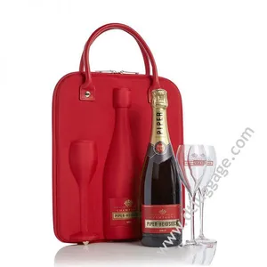 Manufacturer Carrying Waterproof Zipper Wine And Glass Carrier Bag thumbnail-4