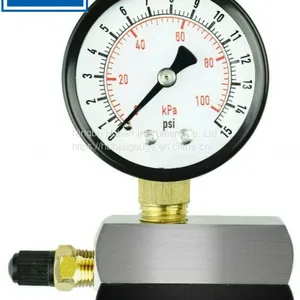 Leak Testing Pressure Gauge, 3/4