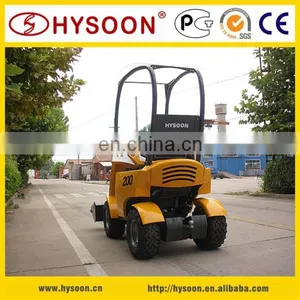 HY200 Micro Articulated Wheel Loader With Digger thumbnail-5