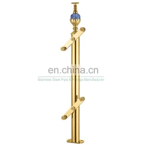 Hot Sale Hospital Stainless Steel 304 316 Stairs Railing Elegant Railing Designs Factory in China thumbnail-4