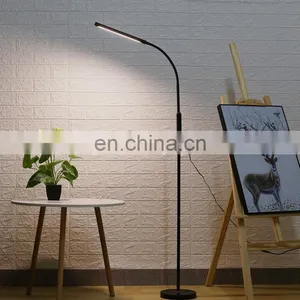 Factory Wholesale Office Hotel Floor Lamp Iron Metal Modern Unique Tripod Led Floor Lamp thumbnail-5