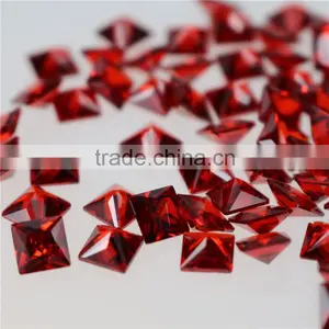 Wholesale Incomparable Beautiful 1mm Square Siam Zircon for Shoes Bags Nails thumbnail-2