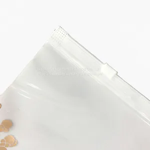 Custom Logo Plastic Packaging Bag With Zipper for Garment Manufacturer thumbnail-3