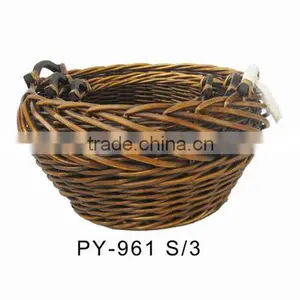 Wicker Flower Pots thumbnail-1