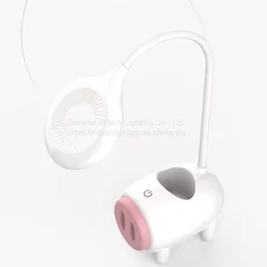 Led Cartoon Desk Lamp Eye Protection Rechargeable Night Light Home Touch Lamp thumbnail-4