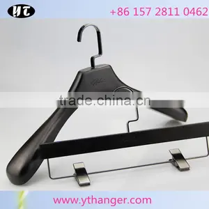 2016 Best Selling Wooden Hanger and Pants Hanger With Special Hook thumbnail-2