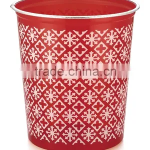 High Quality Wholesale Novelty Round Home Plastic Trash Can thumbnail-1