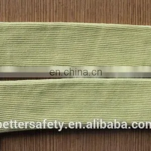 High Dexterity Yellow Heat Resistant Aramid Fiber Wholesale Arm Sleeves Cut Proof thumbnail-2