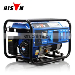 BS3500 BISON China Taizhou Home Use Standby 2800W Cooper Wire Recoil Start Electric Start Gasoline Generator thumbnail-1