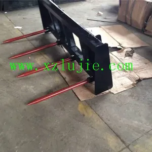 Bale Spike Attachment for Skid Loader,hay Spear Attachment thumbnail-2
