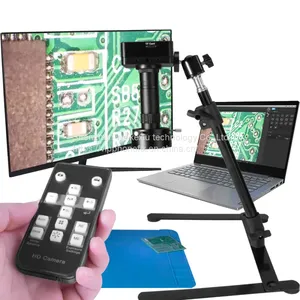 38MP Digital Industrial Camera HDMI USB Microscope Stand thumbnail-1