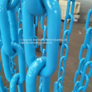 Chain High Strength Alloy Steel Powder Coating Lashing Chain thumbnail-2