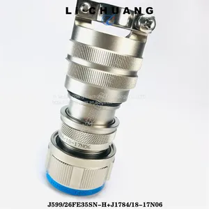 J599 Series Circular Connector Plug Socket J599-26FE35SN-H J599-20FE35PN-H thumbnail-1