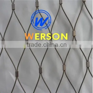 Architectural Facade Rope Mesh,architectural Rope Mesh ,stainless Steel Cable Mesh | Generalmesh thumbnail-3