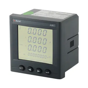 Acrel AMC96L-E4/KC2M With 2 Analog Output AC Smart Power Analyzer Three Phase LCD Display 4DI2DO RS485-Modbus/RTU Protocol thumbnail-2