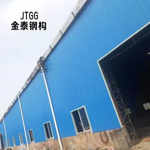 Factory Warehouse Container House Price Prefabricated Steel Warehouse / Workshop thumbnail-2