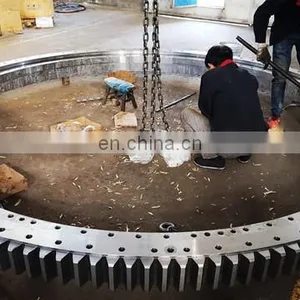 134.36.2650.03K Large Crossed Cylindrical Roller Slewing Ring Bearings for Shield Machine thumbnail-3