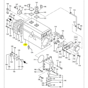 45352-78100 TANK EXPANSION Suit For Heater Exhaust 45352-78200 45352-78300 45352-78400 46636-22070 45352-79300 Suit For Mitsubishi S6R S6R2 thumbnail-2