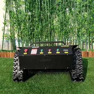 Affordable Wireless Radio Control Track-mounted Lawn Mower for Sale With Best Price thumbnail-3