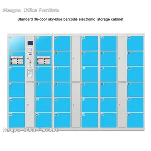OEM/ODM Smart Electronic Locker | Barcode & IC Card Access for Public Venues thumbnail-2