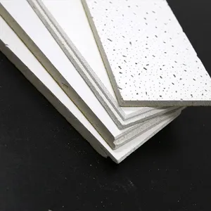 Fiber Mineral Wool Decorative Insulation Acoustic Ceiling Board thumbnail-5
