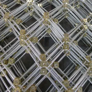 China Factory Galvanized Steel Railway Side Slope Stabilization Net Woven Wire Mesh for Slope Protection Include Bending Welding thumbnail-3