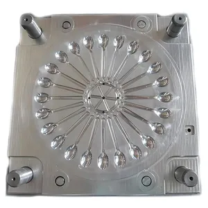 Customized Daily Necessities Fork and Knife Spoon Plastic Injection Mould thumbnail-3
