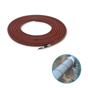 Electric Pipe Heating Trace System Efficient Self Regulating Heating Wire Cable thumbnail-1