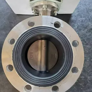 Jintaike Advantageously Supplies Electric Stainless Steel Wafer Butterfly Valve D971x-16p, 220v, Dry Contact thumbnail-3