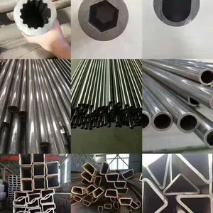 Cold-drawn Cored Special-shaped Tube With Inner Round and Outer Hexagon, Gear Steel With Outer Round and Inner Square, 20#, 40cr, 20crmnti, Good Dimensions thumbnail-1