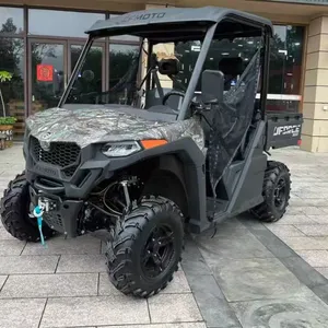All Terrain Adult UTV 4x4 Farm Vehicle With 600cc Engine Automatic Shaft Drive Transmission 4WD and Differential Lock Equipped thumbnail-1