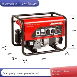 Original Japanese Zetor Honda 2.2kw Single-phase Mobile Gasoline Generator Sh3200ex thumbnail-2