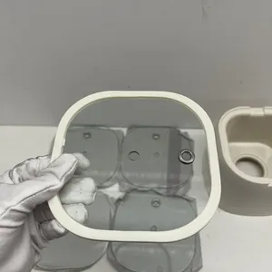 Square Glass Lid With Silicone Sealing Practical Replacement Cover Specialized For Household Egg Boiler Cooking Appliance Accessories thumbnail-1