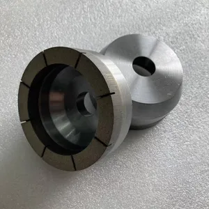 Kemei Sintered Diamond Bowl-shaped Grinding Wheel, Special for End-face Grinding of Glass, Sapphire and Quartz, Customizable Metal Grinding Wheel thumbnail-2