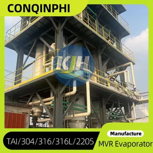 Automatic MVR Evaporator Crystallizer, 220V/380V, 1-10 Ton/Day Capacity, 316L Stainless Steel thumbnail-3