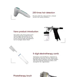 Hair Regrowth Machine for Home Care – 650nm Laser Follicle Scalp Detection, Gentle Non-Invasive Therapy, Easy Grip Design thumbnail-3