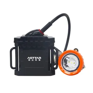 KLW6LM(A) Methane Alarm LED Miner’s Cap Lamp 6Ah Li-ion 15h Runtime Coal Mine Safety Light thumbnail-3