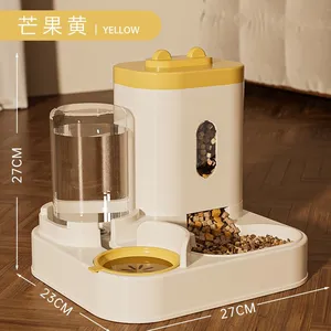 Cat and Dog Water Dispenser, Cat Food Fully Automatic Feeder, Cat and Dog Bowl, Food Storage Bucket, Dog Water Dispenser, Pet Supplies thumbnail-2