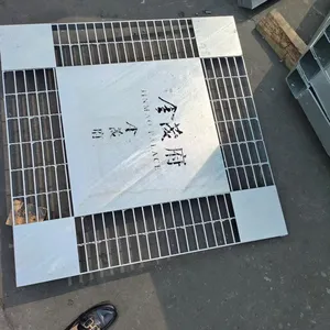 Light Steel Structure Platform With Grating, Handrails, and Treads for Modular Access thumbnail-1
