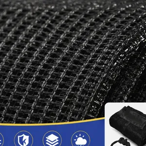 1-Year Warranty Trampoline Enclosure, 14ft, 64 Springs, 1.8mm Mesh, 304 SS Springs, Installation Kit Included thumbnail-1